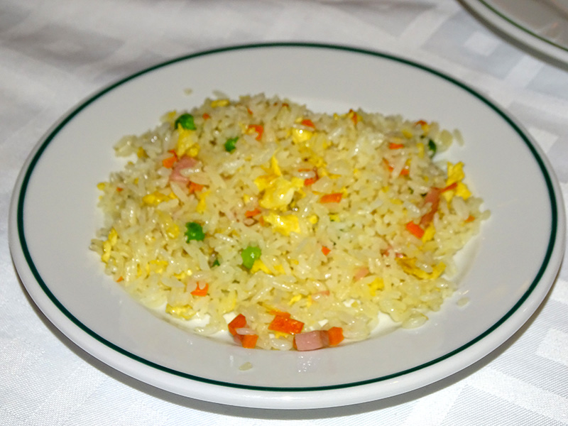 Restaurante Chino Benicarló Pekin. Arroz Frito Tres Delicias